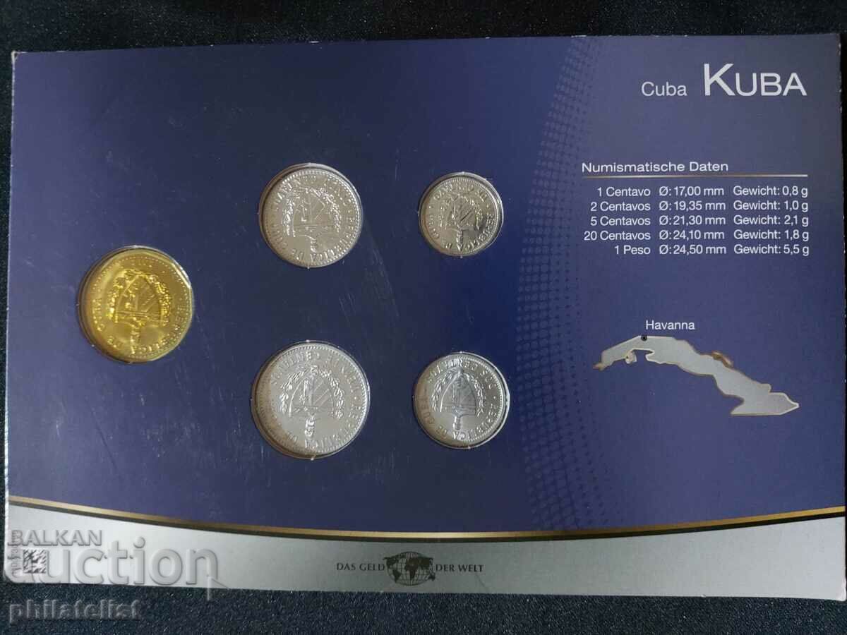 Cuba 1985-2012- Complete set of 5 coins with price 22.00 BGN | € 11.25 Cuba 1985-2012- Complete set of 5 coins with price 22.00 BGN | € 11.25