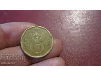 South Africa 50 cents 2005