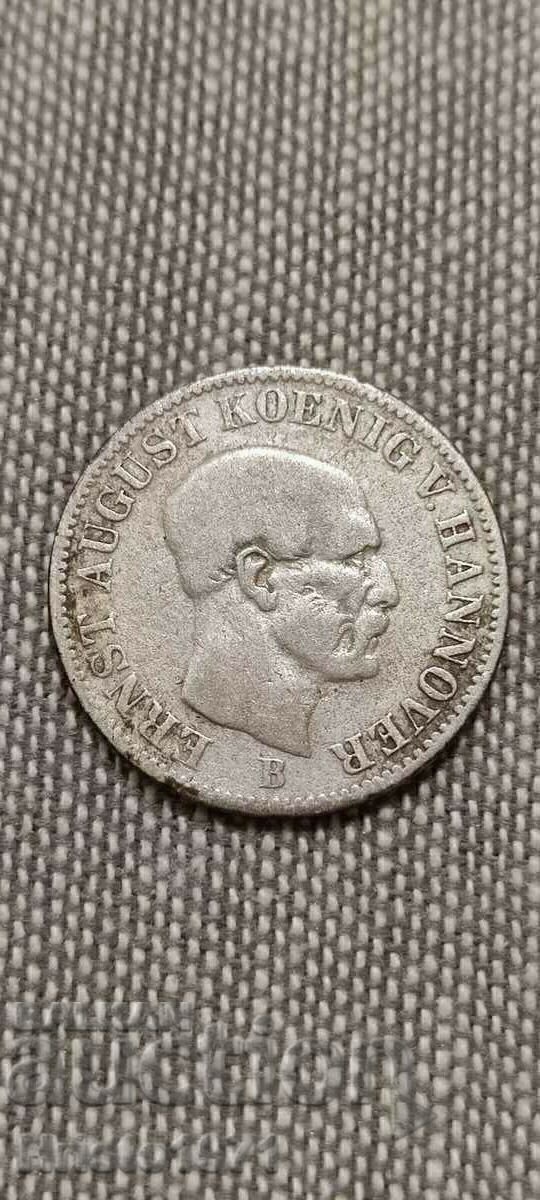 1/12 Thaler 1851 Αννόβερο με τιμή € 26.00 | 50.85 BGN