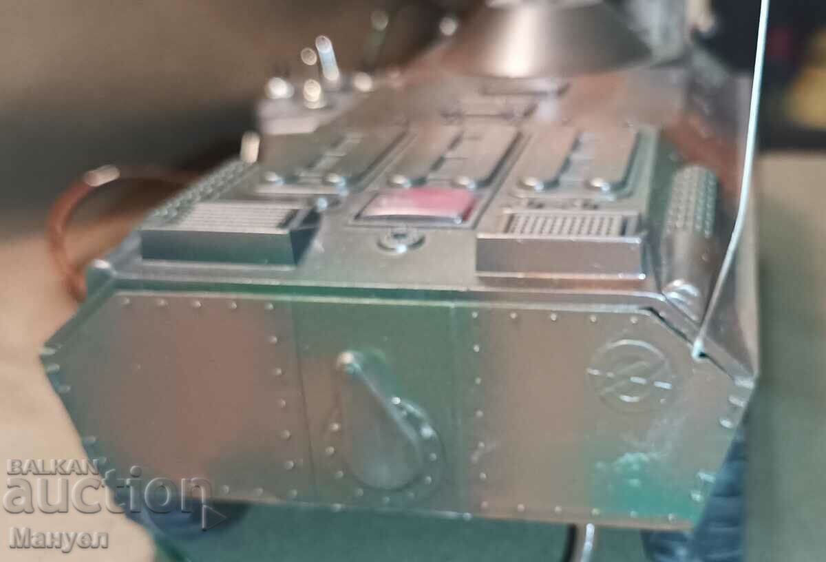 Old Soviet mechanized toy - BTR 80. - 6