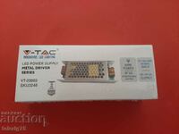 Захранване V-TAC Slim за LED ленти 60W,5A,12V
