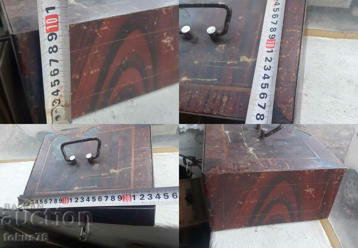 Συλλεκτικό παλιό χρηματοκιβώτιο για χρήματα και τιμαλφή - 7 Συλλεκτικό παλιό χρηματοκιβώτιο για χρήματα και τιμαλφή - 7