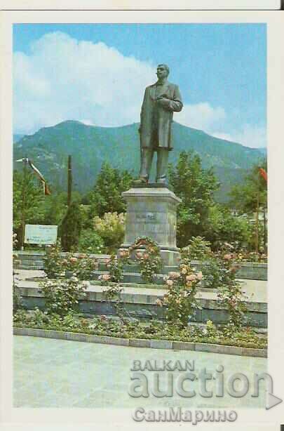 Card Bulgaria Sopot Monument to Ivan Vazov 4*