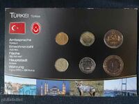 Complete set - Turkey 2009-2010, 6 coins
