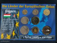 Ungaria 1999 - 2012- Set complet de 8 monede