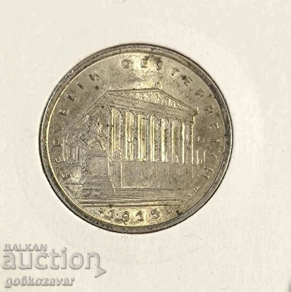 Austria 1 Shilling 1925 Silver! UNC with price 18.20 BGN | € 9.31 Austria 1 Shilling 1925 Silver! UNC with price 18.20 BGN | € 9.31