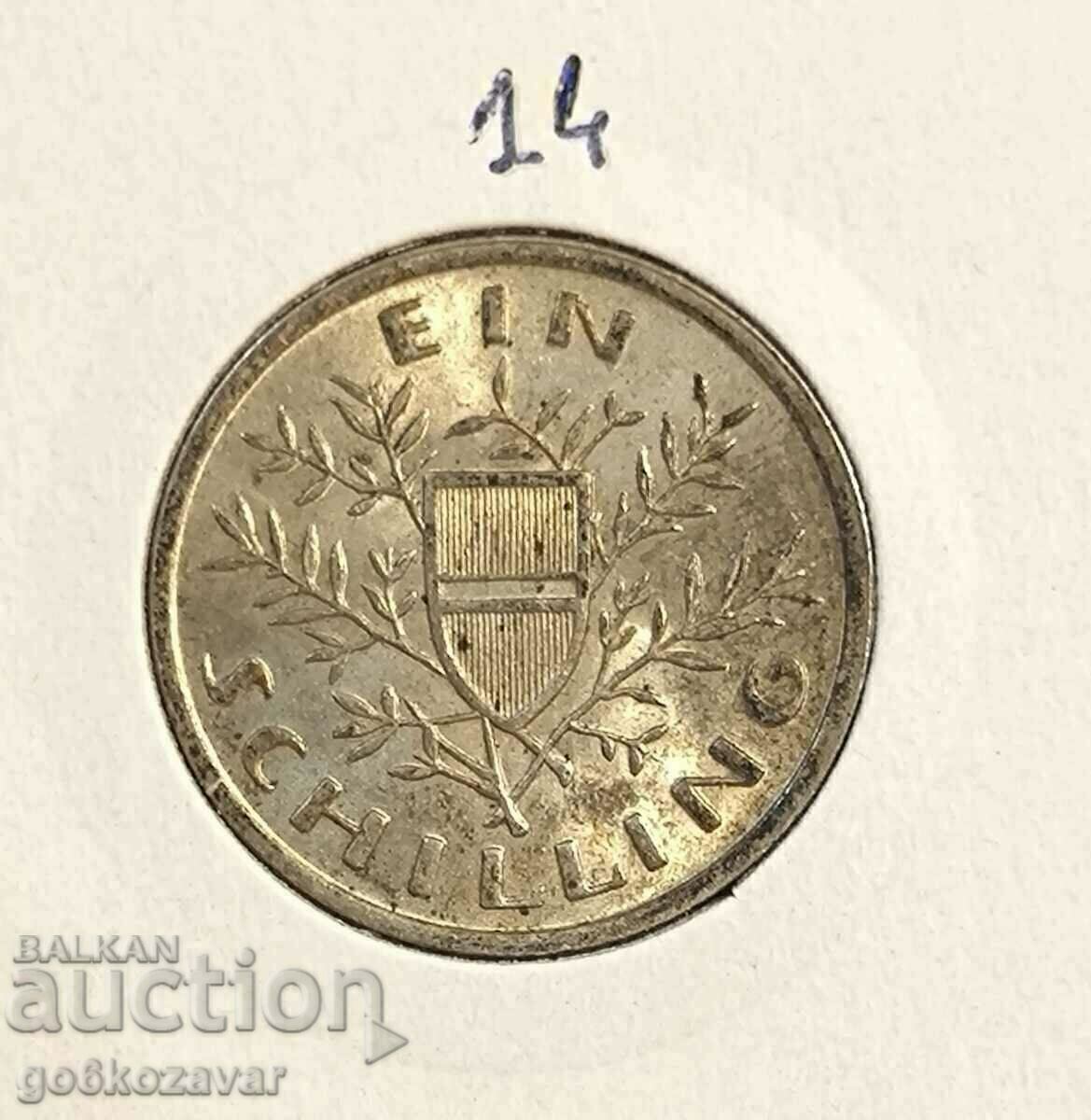 Austria 1 șiling 1925 Argint! UNC Austria 1 șiling 1925 Argint! UNC