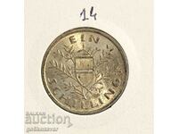 Austria 1 Shilling 1925 Silver! UNC
