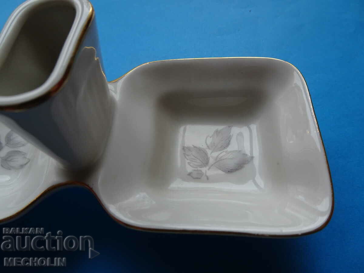 Auction VERY OLD BULGARIAN SALT PORCELAIN Auction VERY OLD BULGARIAN SALT PORCELAIN