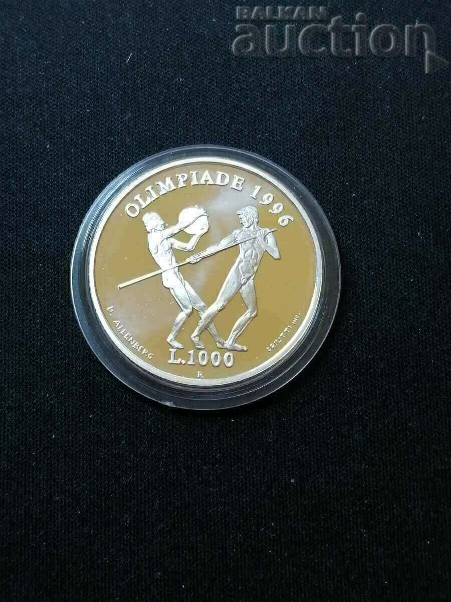 1000 λιρέτες, Δημοκρατία του Αγίου Μαρίνου 1995-1996