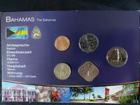 Complete set - Bahamas 1992-2007, 5 coins