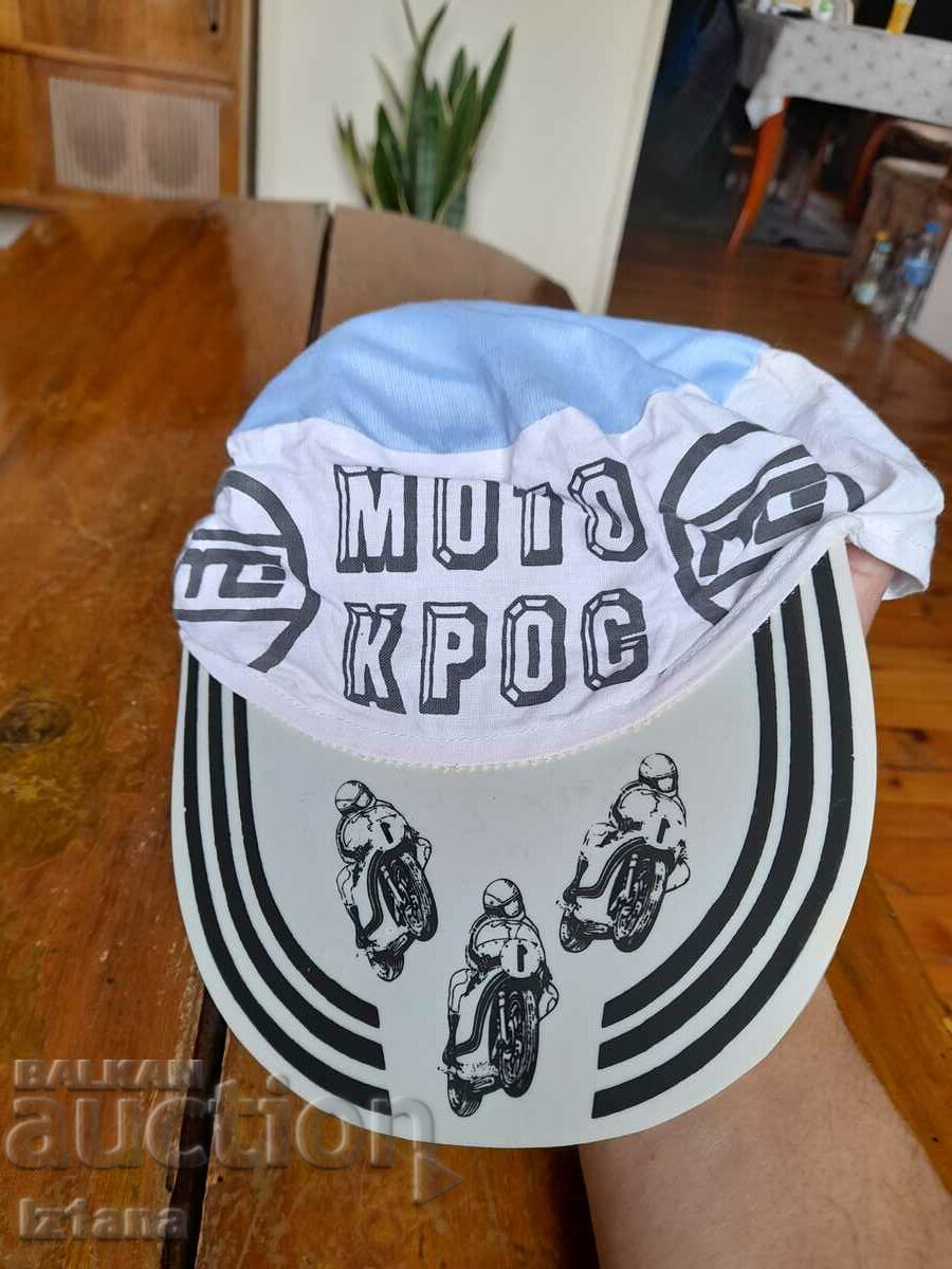 Old Moto Cross Hat with price 32.00 BGN | € 16.36 Old Moto Cross Hat with price 32.00 BGN | € 16.36