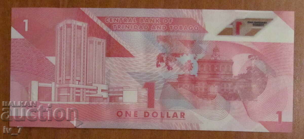 1 DOLLAR 2020, Trinidad and Tobago - Polymer UNC