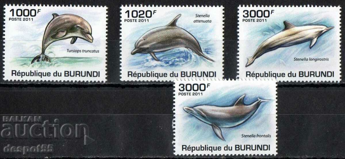 2011. Burundi. Marine life - dolphins.