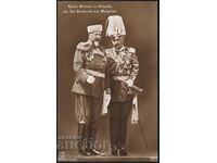 Postcard King Ferdinand and Kaiser Wilhelm Orders