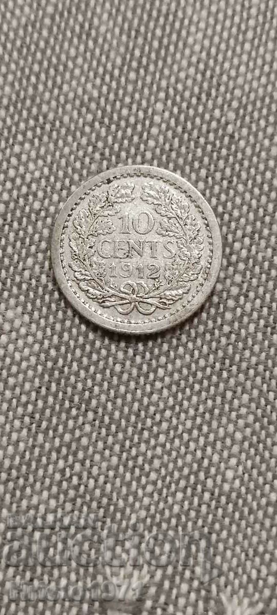 10 cents 1912