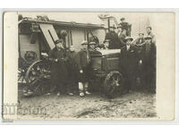 Bulgaria, Tractor, postcard - photo (RPPC).