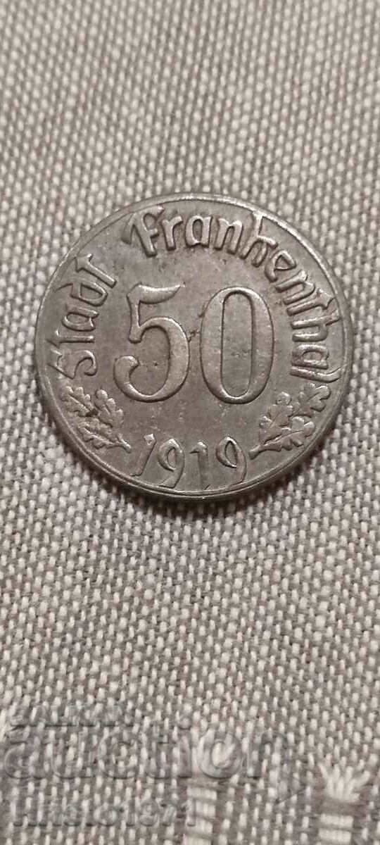 50 pfenning 1919