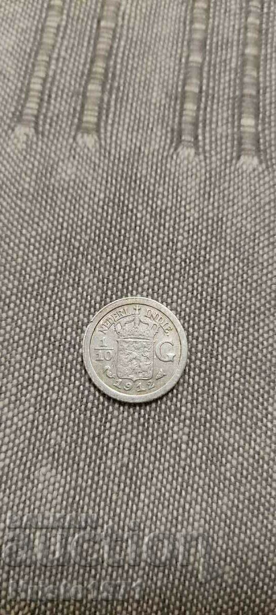 1/10 гулден 1912