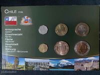 Чили 2002-2008 - Комплектен сет от 6 монети