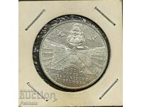 Германия 10 марки 1998 г. Сребро.