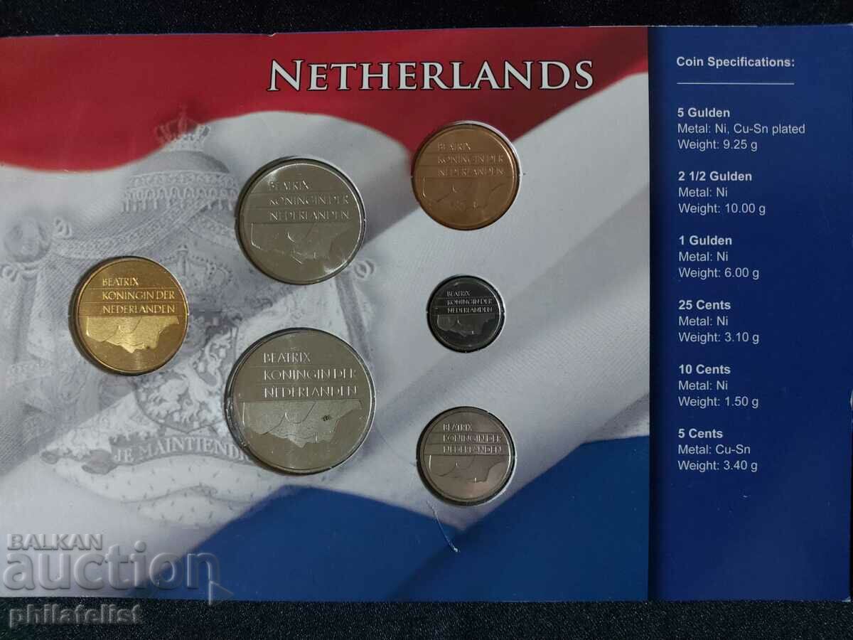 Netherlands 1996-2000 - Complete set of 6 coins with price 22.00 BGN | € 11.25 Netherlands 1996-2000 - Complete set of 6 coins with price 22.00 BGN | € 11.25