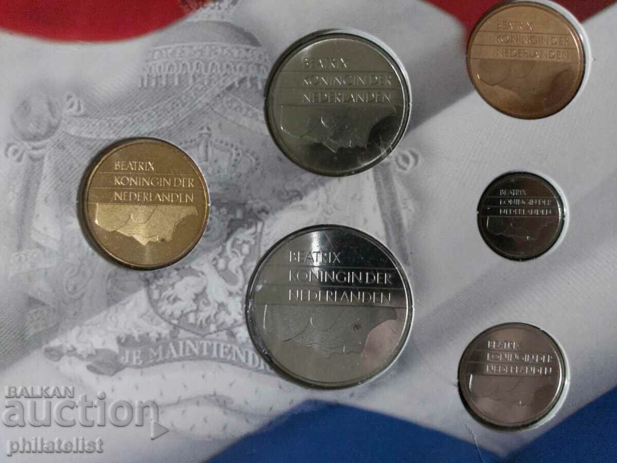 Auction Netherlands 1996-2000 - Complete set of 6 coins Auction Netherlands 1996-2000 - Complete set of 6 coins