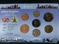 Complete set - Great Britain 2005-2006, 7 coins