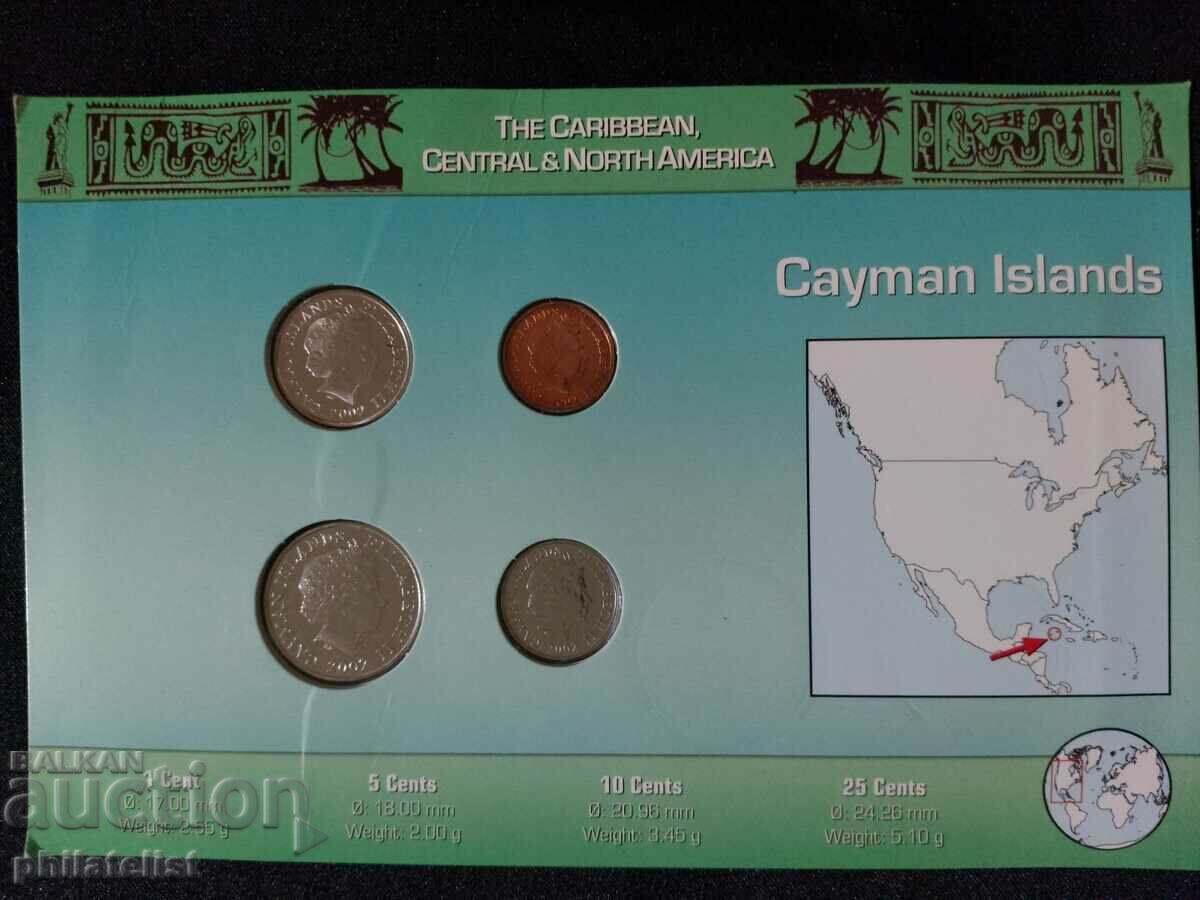 Ολοκληρωμένο σετ - Νησιά Κέιμαν 2002, 4 νομίσματα με τιμή 22.00 BGN | € 11.25 Ολοκληρωμένο σετ - Νησιά Κέιμαν 2002, 4 νομίσματα με τιμή 22.00 BGN | € 11.25