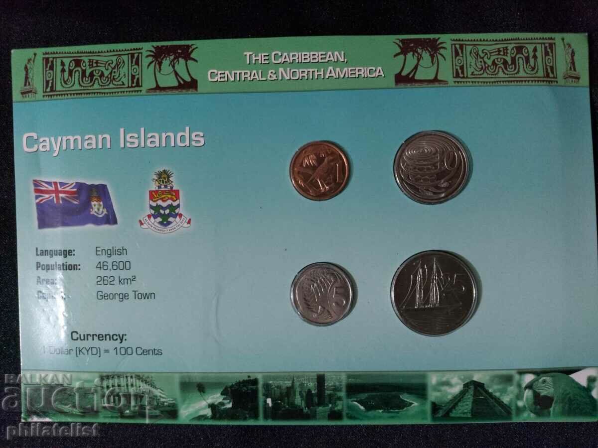 Complete set - Cayman Islands 2002, 4 coins