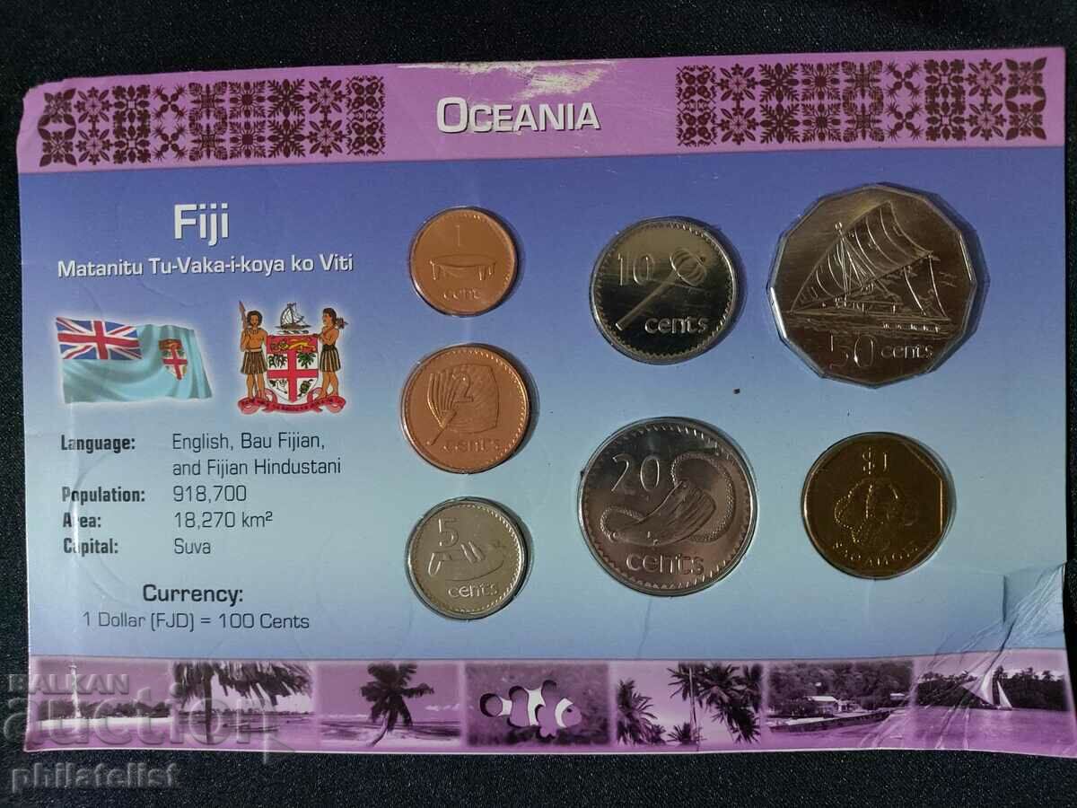Complete set - Fiji 1997-2006, 7 coins