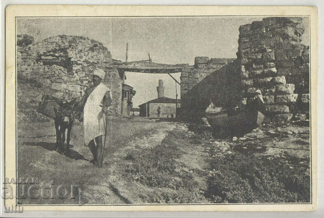 Bulgaria, Nessebar, Mesemvria, The Old City Gate, 1929