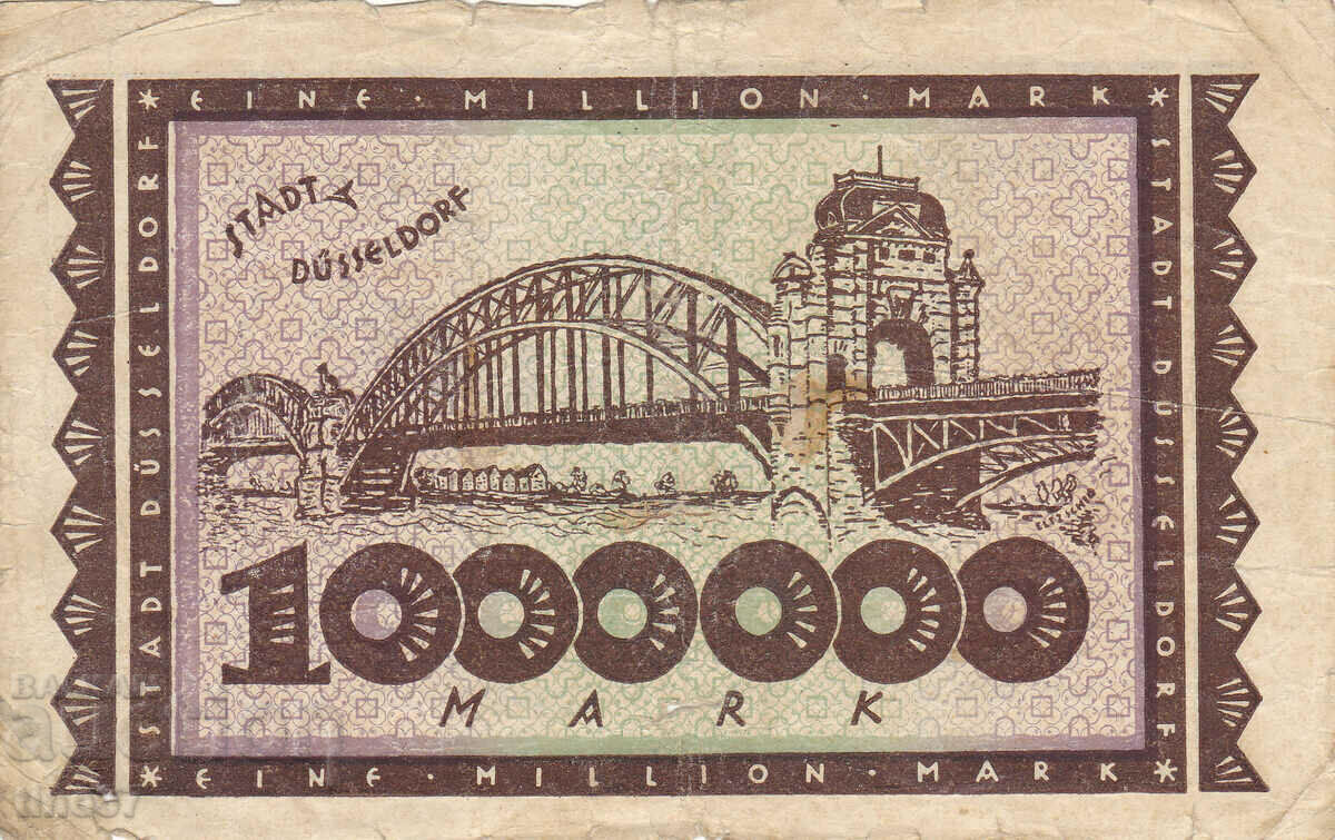 Auction tino37- GERMANY - 1000000 MARKS - 1923 Auction tino37- GERMANY - 1000000 MARKS - 1923