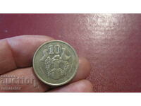 Кипър 10 цента 1993 год