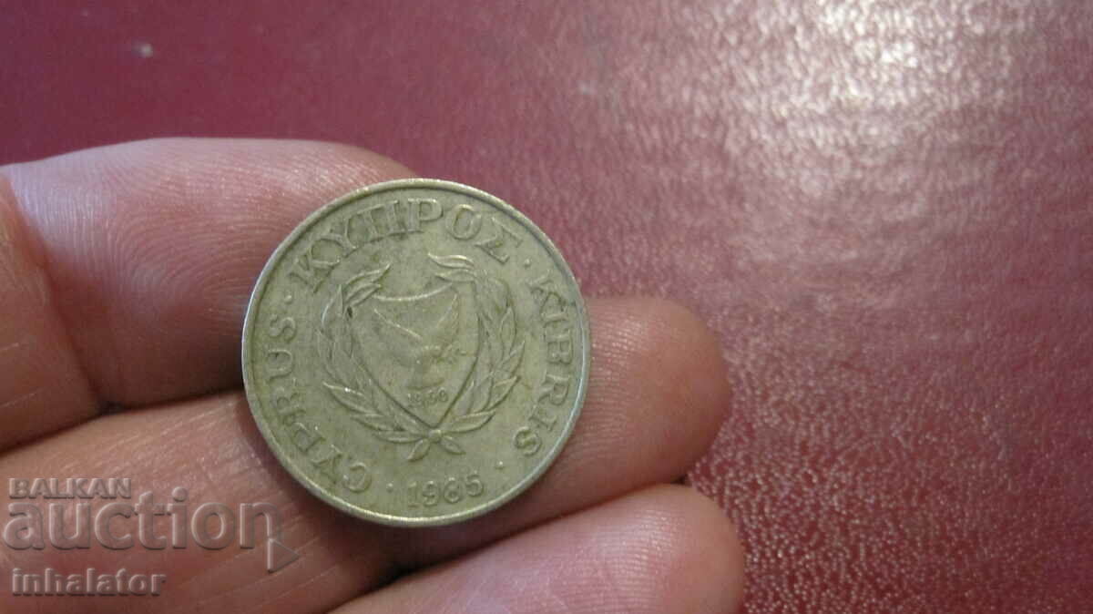Кипър 5 цента 1985 год