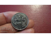 Slovakia 5 kroner 1995