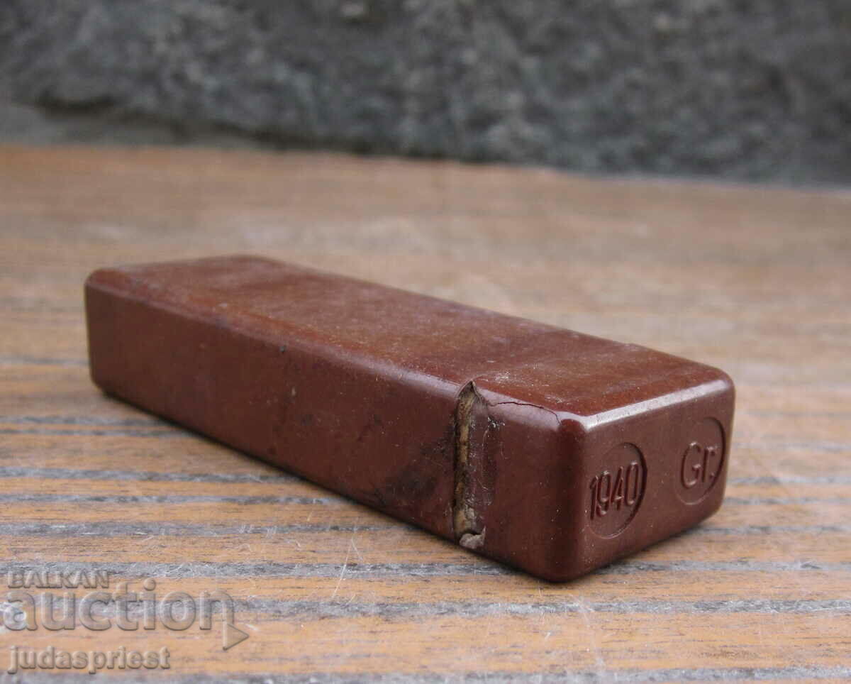 ВСВ Германска военна бакелитена кутийка маркирана 1940 Gr - 5