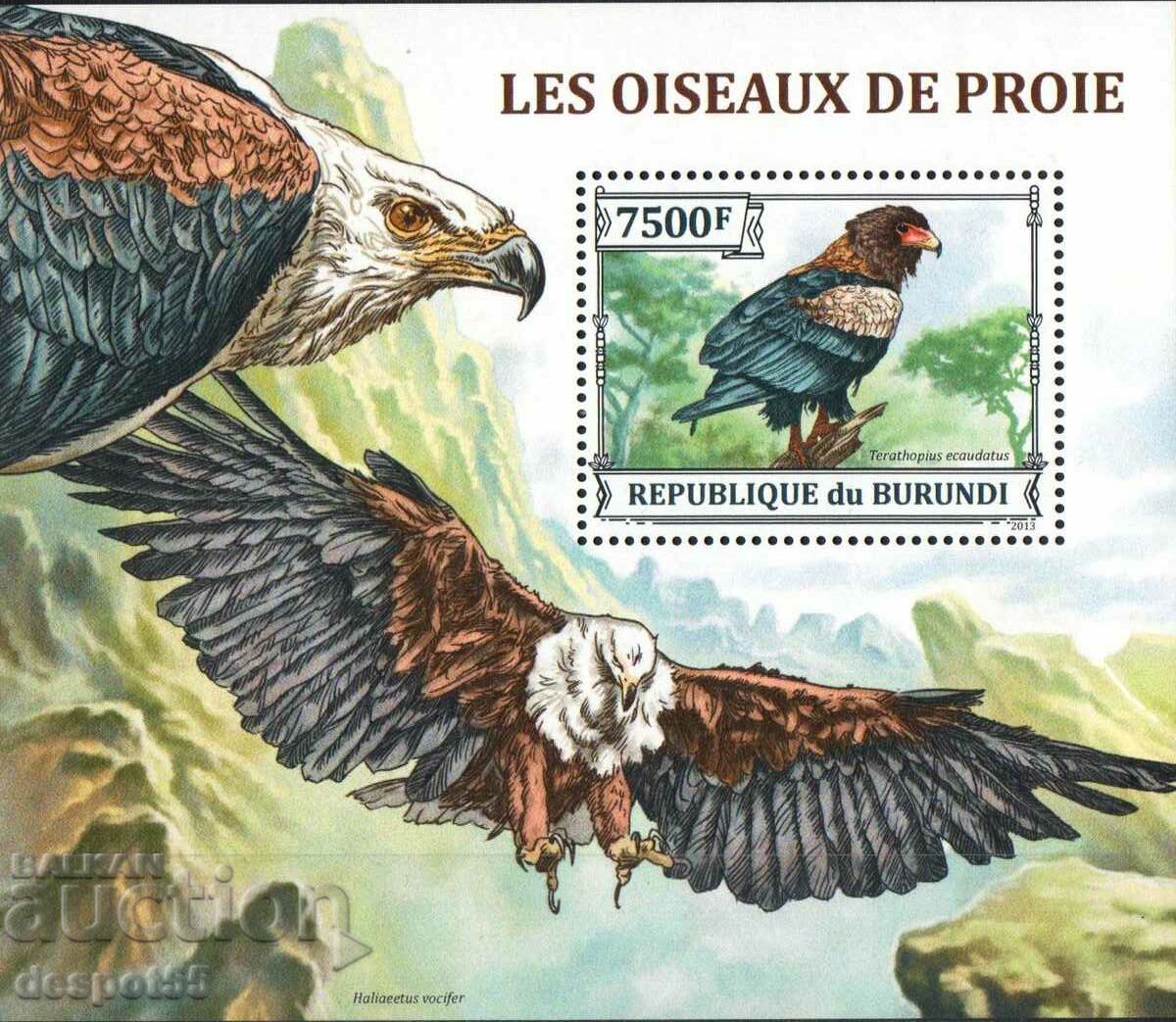 2013. Burundi. Birds of Prey + Block. with price 6.50 BGN | € 3.32 2013. Burundi. Birds of Prey + Block. with price 6.50 BGN | € 3.32