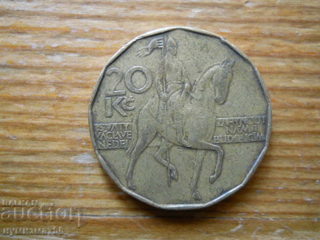 20 kroner 1993 - Czech Republic