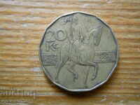 20 kroner 1993 - Czech Republic