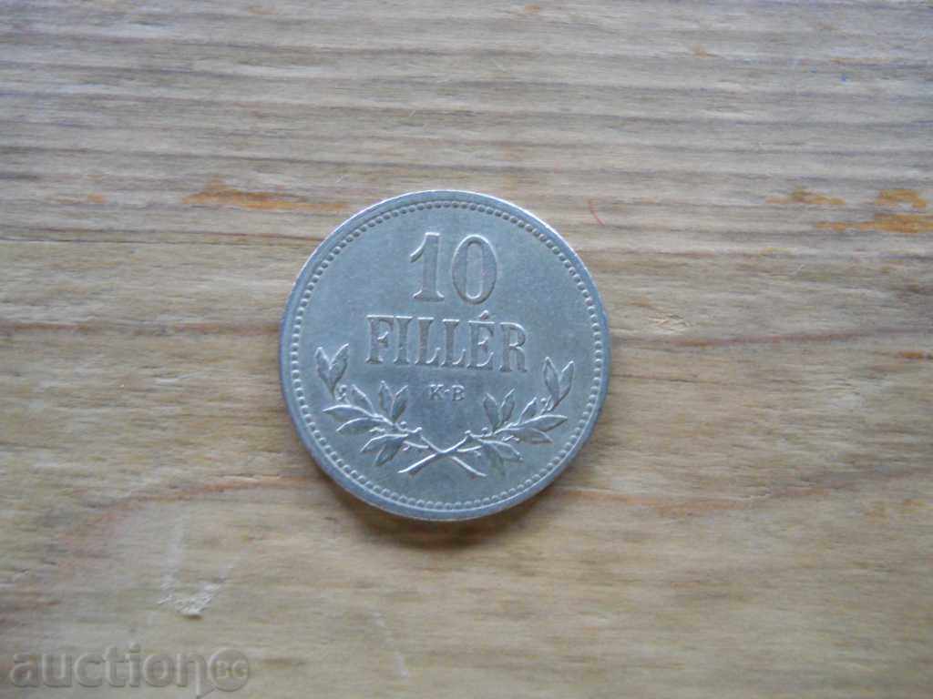 10 fillers 1915 - Hungary