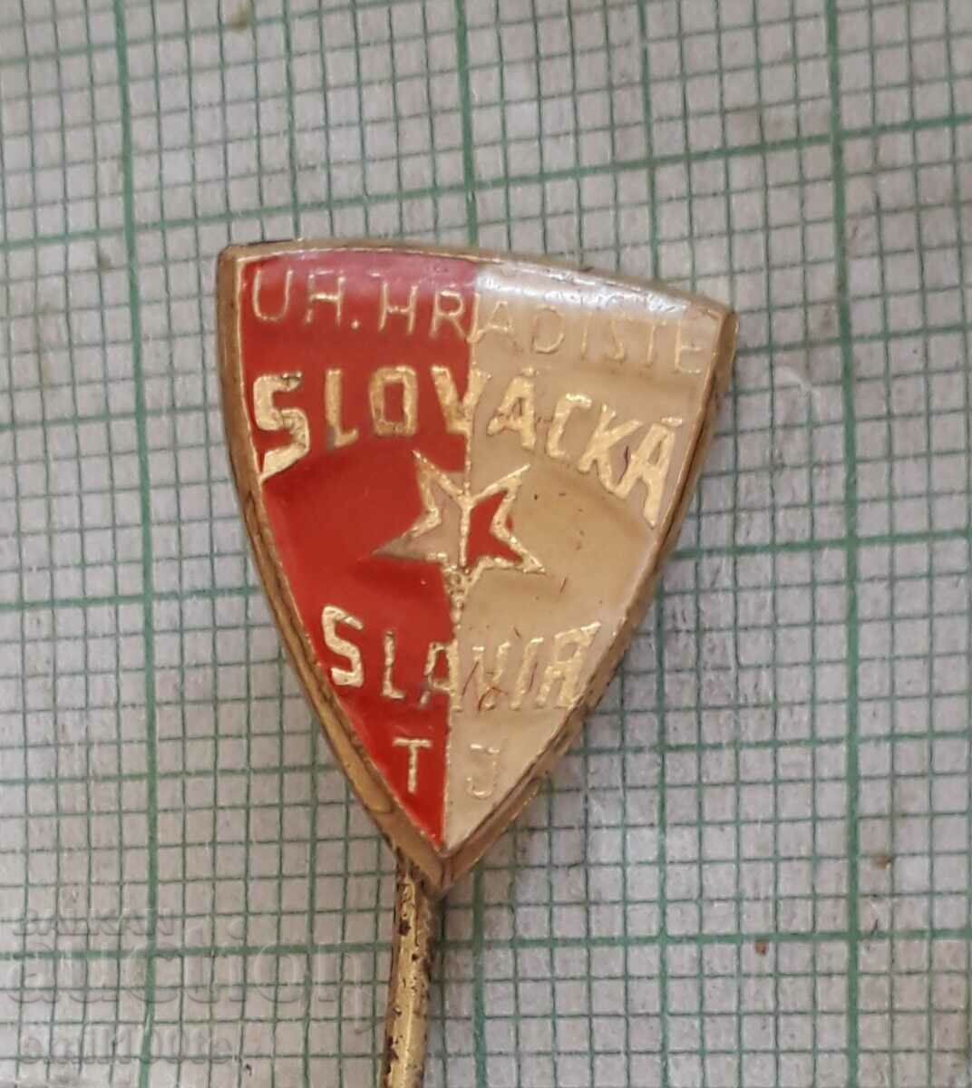 Значка- Футболен клуб Slovacka Slavia Чехия