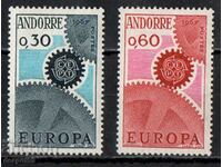 1967. Андора (фр). Европа.