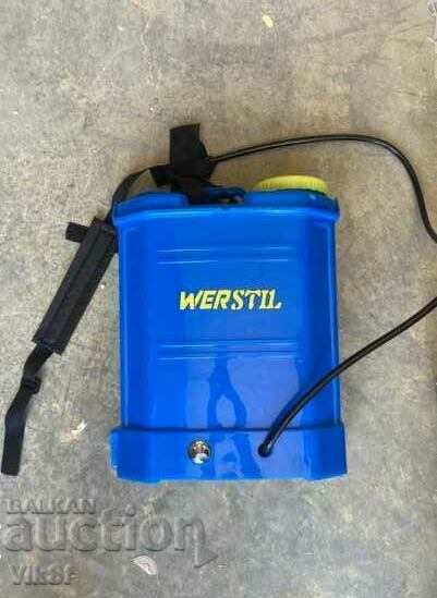 WerStiL cordless sprayer manual / cordless with price 82.50 BGN | € 42.18 WerStiL cordless sprayer manual / cordless with price 82.50 BGN | € 42.18