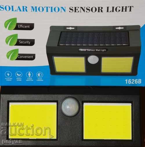 Auction Solar, LED Lamp-Wall Mounting + PIR Motion Sensor 20W Auction Solar, LED Lamp-Wall Mounting + PIR Motion Sensor 20W