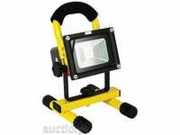 Portable rechargeable led spotlight with 10W stand