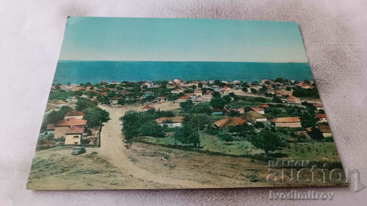 Postcard Overview General view 1960