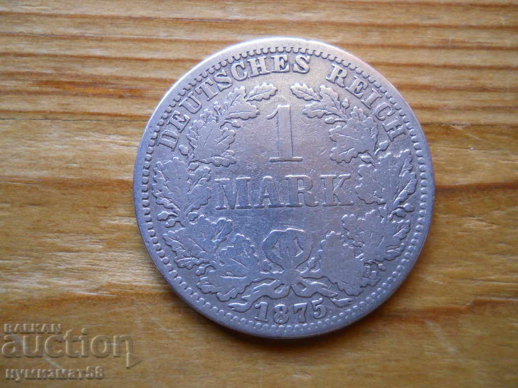 1 μάρκα 1875 (ασημένιο) - Γερμανία (Α)