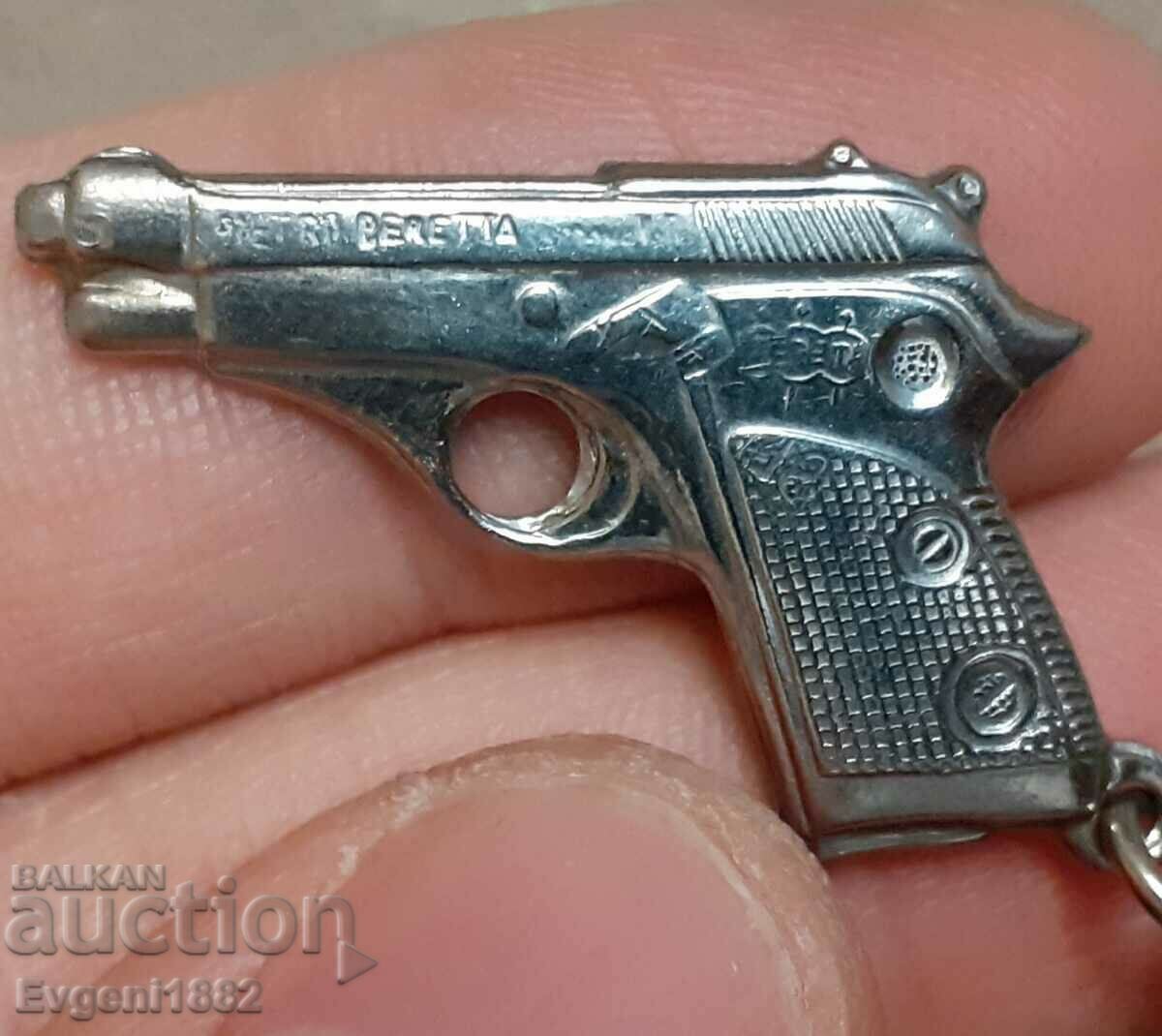 Beretta - Old Keychain Pistol from Sotza with price 15.00 BGN | € 7.67 Beretta - Old Keychain Pistol from Sotza with price 15.00 BGN | € 7.67