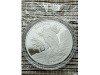 Silver coin 1 oz Mustang - New Zealand